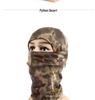 Python Camouflage Tactical Cycling Balaclava - Sandproof Single-Hole Face Mask