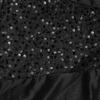 Womens Velvet Sequin Dresses Long Sleeve V Neck Collared Wedding Guest Dress Formal Cocktail Prom Party Dress
