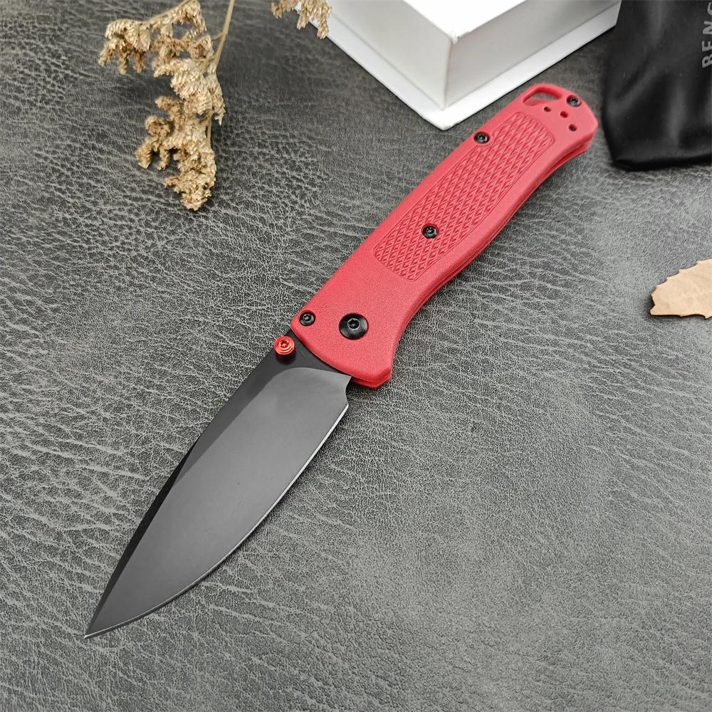 New Folding Knife BM 535 Stainless Steel S30V Blade Nylon Fiberglass Handle Sharp Household Cutting Chopper Chef's Kitchenware