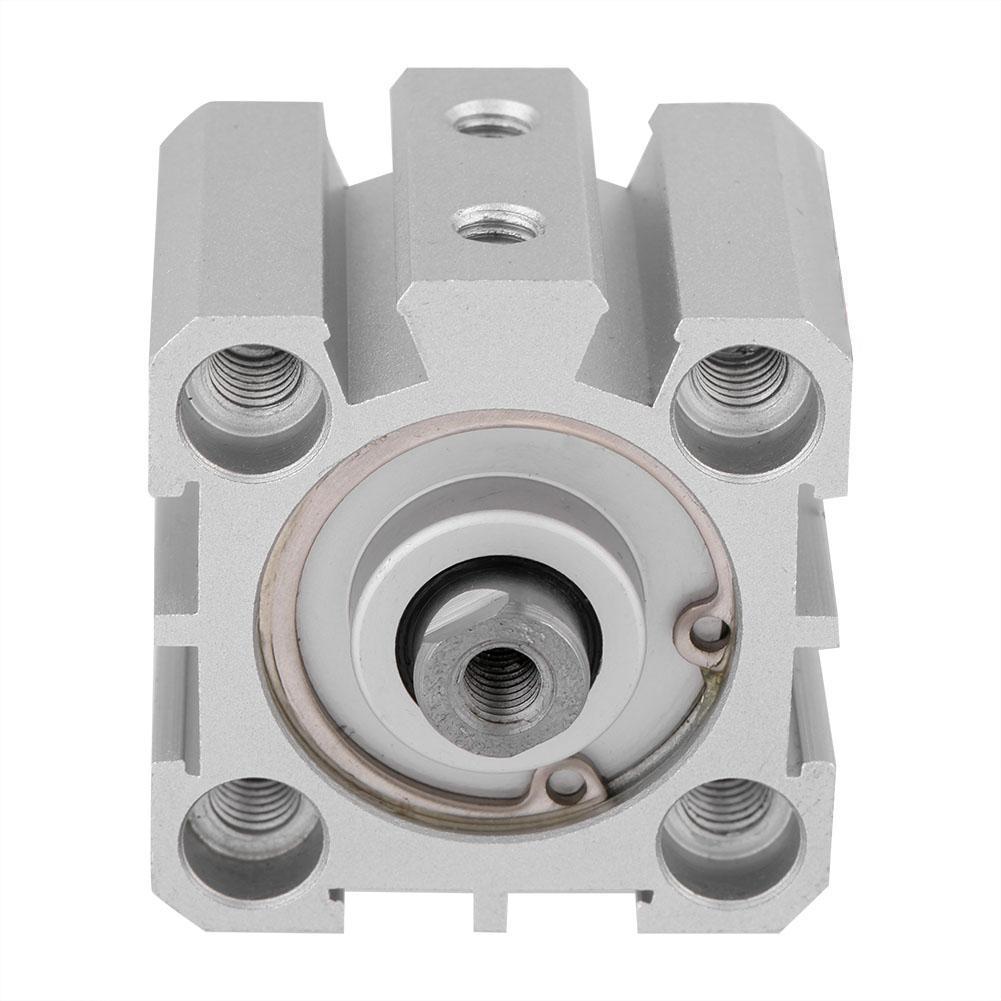 SDA25-10 25mm Bore 10mm Stroke Aluminum Double Acting Pneumatic Cylinder