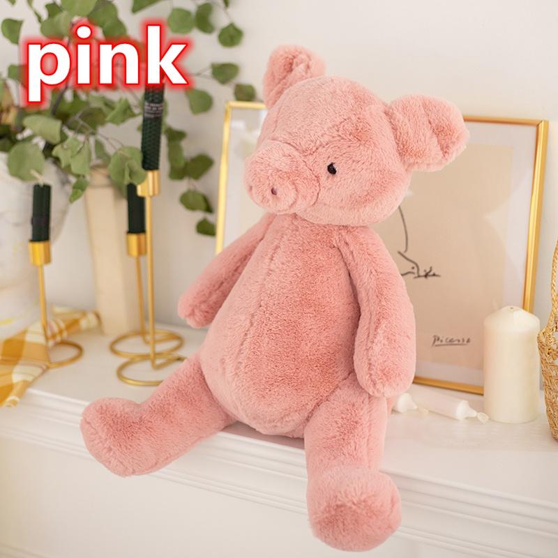 Kawaii Мягкий Слон Свинья Плюшевый Медведь Мягкая Игрушка Детская Успокаивающая Маленькая Кукла Милая Панда Динозавр Плюшевые Игрушки Животных Детская Мягкая Подушка Девушка Подарок На День Рождения