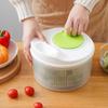 Vegetables Salad Spinner Lettuce Leaf Dryer Manual Rotary Vegetable Dehydrator Multifunctional Vegetable Washer Strainer Basket