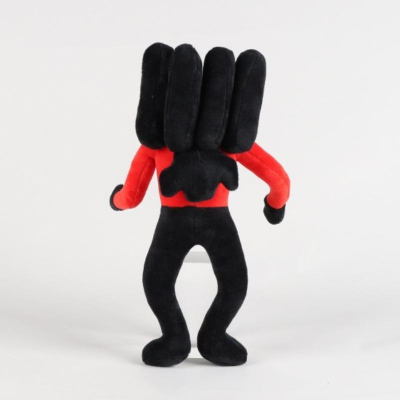 30 см Skibidi Туалет Мягкая плюшевая игрушка Монитор ТВ Фаршированные куклы Шутки игры Реквизит Забавный подарок