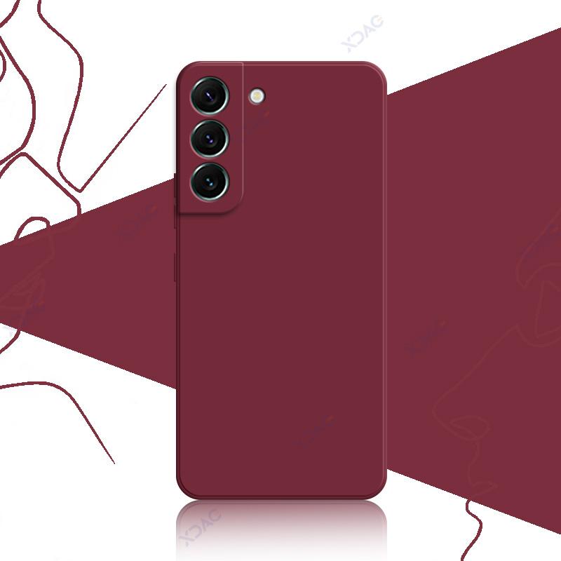 Роскошные квадратные жидкие силиконовые чехлы для Samsung Galaxy S21 FE S22 Plus Ultra 5G 360 мягкие задние крышки для телефонов Armor Coque