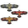 Kids 1.2M Flat Eagle Kite 100M Kite Line Children Flying Bird Kites Outdoor Toy