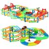 Flexible Railway Tracks Car Toys DIY Magical Track Road Set Rail Car Assembly Train Model Toys Gifts