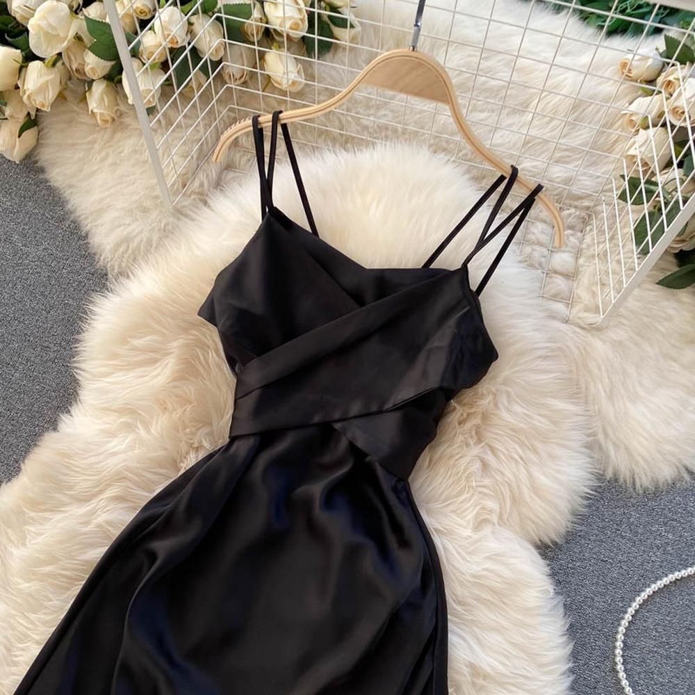 RUGOD Европа и Соединенные Штаты, отпуск, путешествия, фотография, элитное платье, сексуальное вечернее платье без бретелек, тонкое платье миди