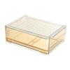 Stackable Multi-Layer Underwear and Medicine Organizer Box - Transparent, Multi-Purpose Storage.