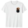 Puppy Peeking Dogs Animals Unisexs TShirt Unisexs Tee Graphic Unisex Top