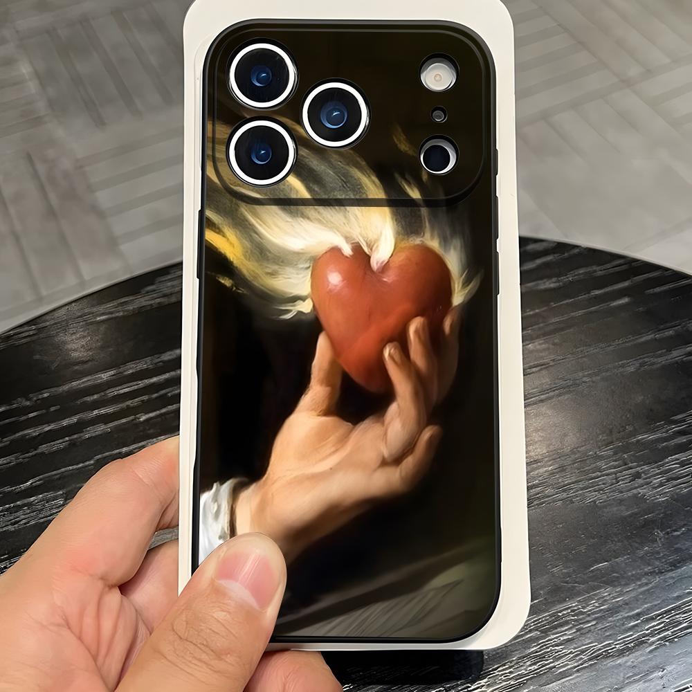 Caravaggio Paintings Phone Case For IPhone 17 Pro Max 16 15 14 Pro Max 13 11 X Xs Xr 8 7Plus Silicone Cover