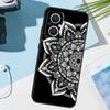 Элегантный Чехол с Цветочным Мандала-Дизайном для OPPO Reno 5Z 4Z 2Z 8T 3 4 5 6 7 8 Lite Find X5 X2 X3 Lite Neo X6 Pro