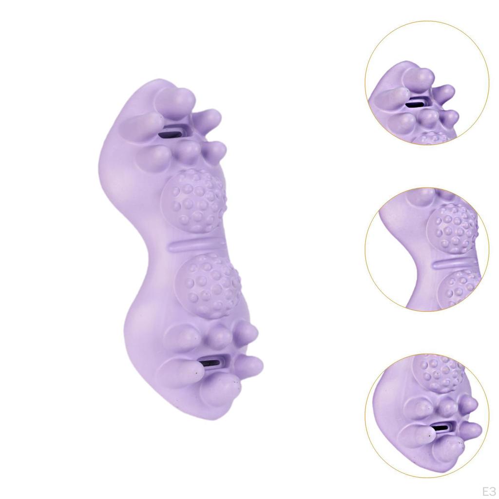 Массажер для спины и шеи, упругая массажная подушка, поясничная поддержка, шейный отдел позвоночника для ног