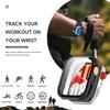 Стекло+Чехол для Huawei Watch Fit 4 Всесторонний Защитный Экран Жесткий ПК Бампер Закаленное Стекло Чехол для Часов для Huawei Watch Fit 4 Pro