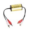 15A Noise Suppressor Stereo Anti Interference Audio Amplifier Filter Ground Loop Noise Isolator