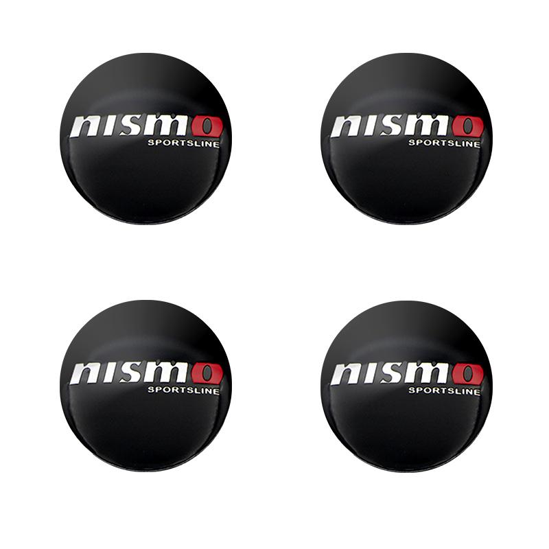 New Car Wheel Center Hub Cap Rim Cover Emblem Sticker For Nismo Nissans Tiida Teana Skyline Juke X-trail Almera Qashqai Goods