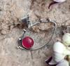 Pink Ruby Gemstone 925 Sterling Silver Plated Casuel Pendant Jewelry NST-J2H1863