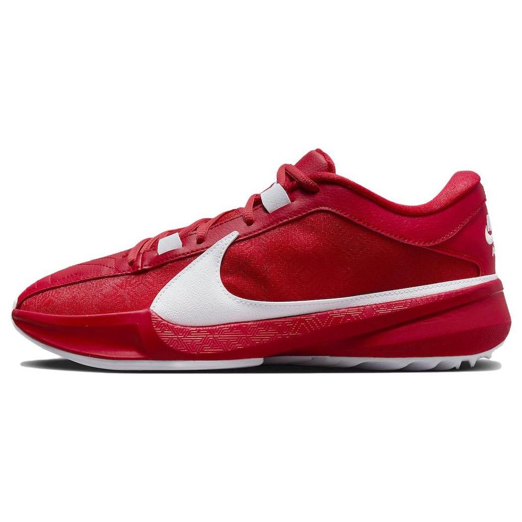 Nike Zoom Freak 5 TB University Red Men Sneakers White Black DZ2946-600