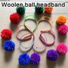 Pompoms Headband Photo Props Fun Hair Hoop 2025 for Party New Year