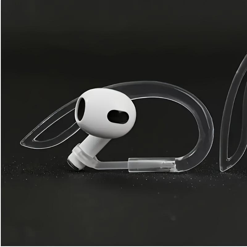2Pcs Rotatable Extendable Anti-Lost Earphone Hooks Sports Drop Proof Wireless Headphone Secure Holder Accessories