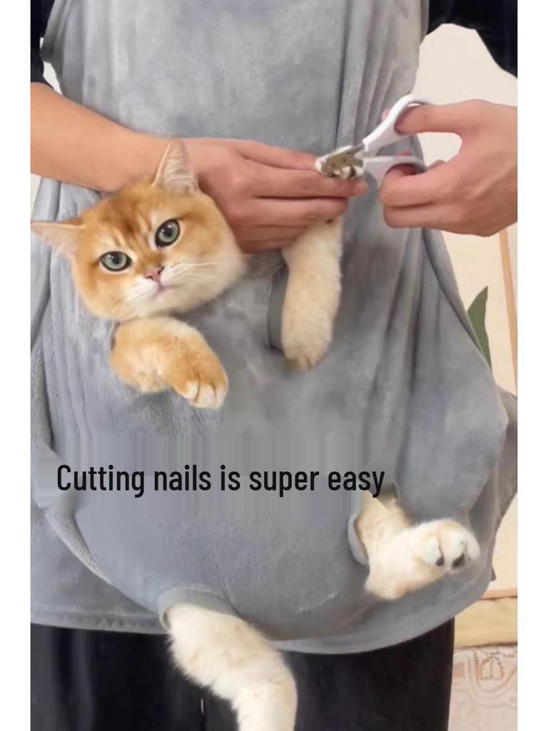 Фартук для обнимания кошек, устойчивый к шерсти