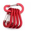 5 PCS Carabiner Clips Mini Aluminum Alloy Keychain Carabiner Clip D Rings for Outdoor Camping Hiking Fishing Backpacking