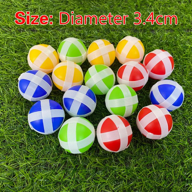 Children's Dartboard Sticky Balls Throwing Toys Safe Reusable Darts Accessories 3.4 Sticky Balls