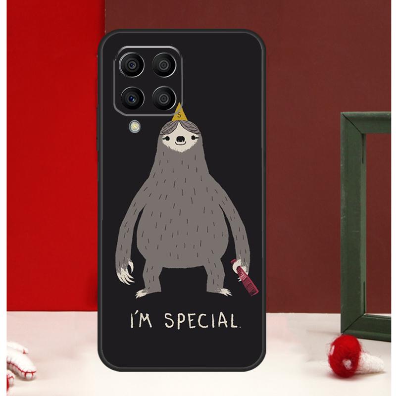 Забавный Милый Чехол Со Ленивцами Для Samsung Galaxy M54 M34 M14 M35 M56 M12 M06 M32 M52 M55 M15 M11 M13 M16 M36 M31 M53