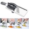 Safe Mandoline Food Slicer Comfort Grip Potato Slicer 3 Modes Mandolin French Fry Cutter for Speedy Slicing of Fruits Vegetables