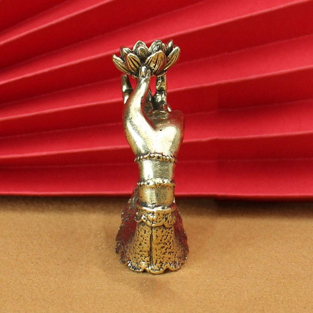 Portable Buddha's Hand Incense Holder Buddha's Hand Reverse Flow Incense Tray Tearoom