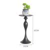 Металлическая напольная подставка для растений в стиле легкой роскоши