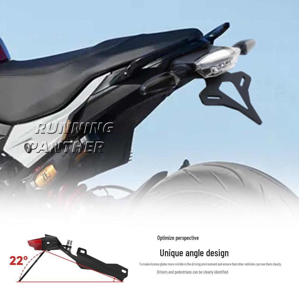 Комплект для удаления заднего номера BMW F900R со светодиодным задним фонарем и креплением для поворотников