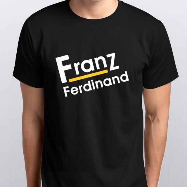 ФРАНЦ ФЕРДИНАНД ФУТБОЛКА Все размеры S M L XL XXL цвета Черный, Белый