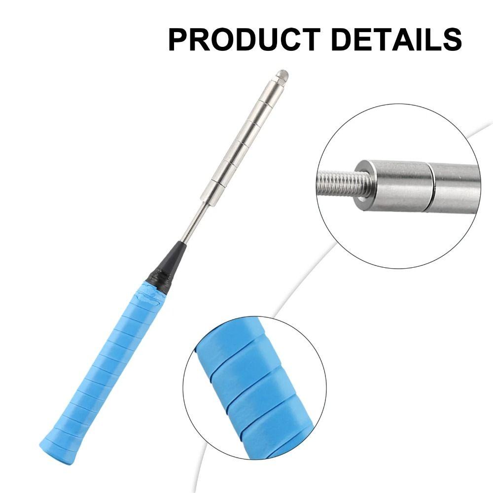 Тренировочная палка для бадминтона из нержавеющей стали Тренировочный инструмент Бадминтон Спортивный инвентарь