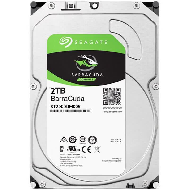 Seagate 2TB 3.5-inch Internal Desktop HDD