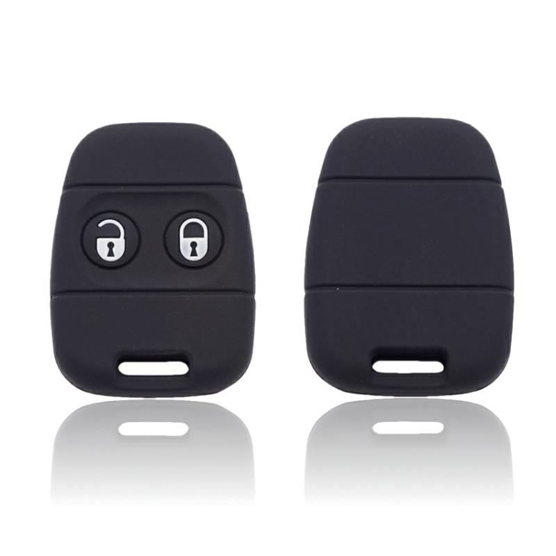 Резиновый силиконовый чехол для ключа Cocolockey Подходит для Rover Mg Land Rover Defender Freelander 2-кнопочный Держатель для пульта ДУ Сумка-защита