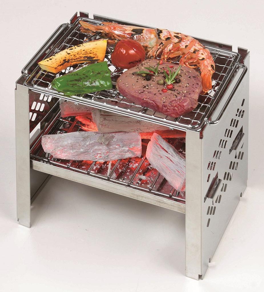 Угольный приемник CAPTAIN STAG Kamado Smart Grill B6 Type UG-2014