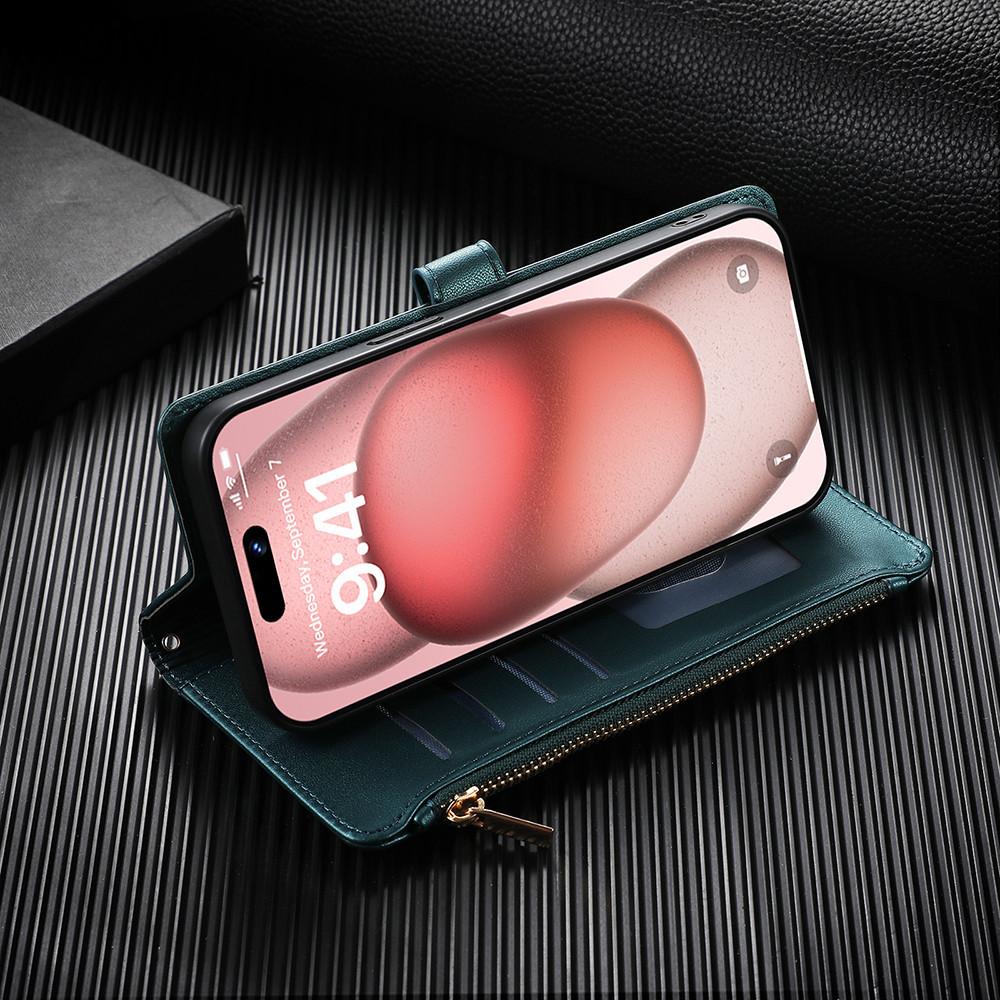 Новый чехол-кошелек на молнии для Samsung Galaxy Z Fold3 5G Z FOLD 4 Z FOLD 5 Z FOLD 6, ретро-чехол из искусственной кожи с защитой от ударов и отделениями для карт