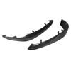 Front Fog Lamp Cover Left Right Glossy Carbon Fibre Fog Light Fins Splitter Replacement for W205 C205 C63