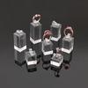 7Pcs Multipurpose Acrylic Rings Display Stand Set for Jewelry Photography and Ornament Presentation In Elegant Color
