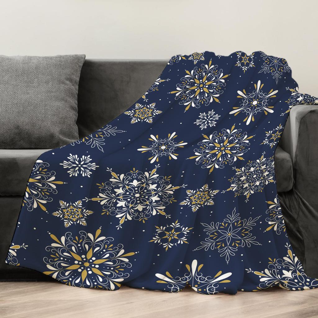 Рождественский креативный плед из фланели с принтом, супермягкий, уютный, для дивана, для сна, домашний плед, идеальный домашний подарок для нее