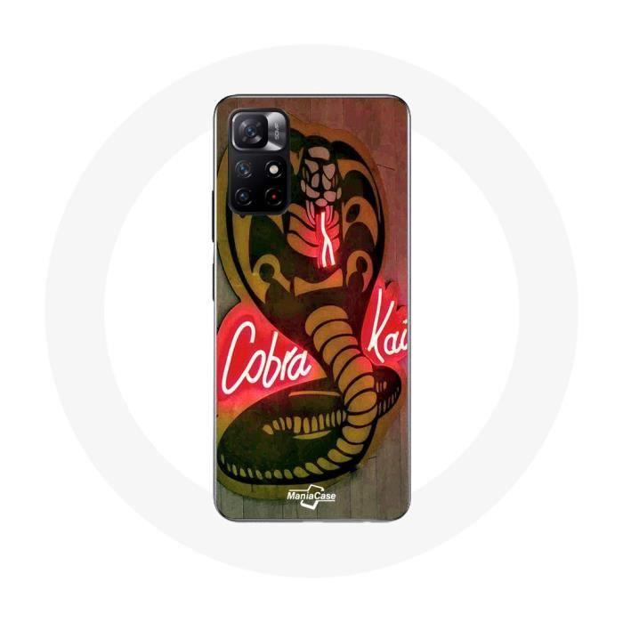 Coque - Maniacase - Xiaomi Redmi Note 11s 5G - Cobra Kai Logo - Silicone - Souple