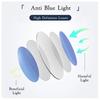 Cat Eye Half Frame Large Frame Flat Light Mirror Anti Blue Light New European & American Anti-Reflection Glasses Ins Retro Trend