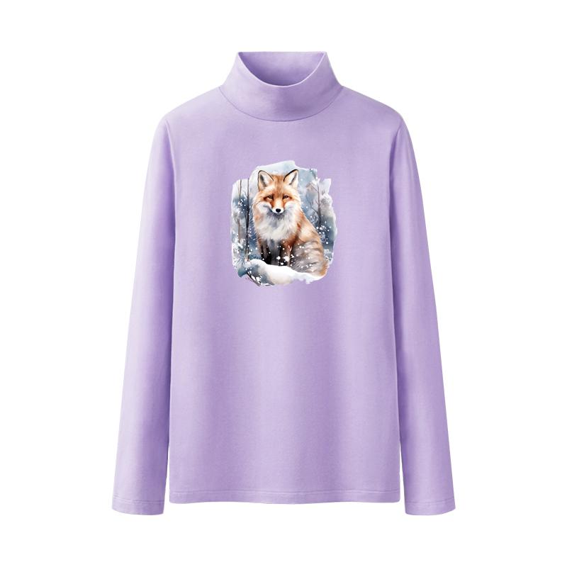 Нашивка с изображением животных, зимняя лиса, крутая термопереводная футболка, толстовки, наклейки для одежды, наклейка «Сделай сам», нашивка с изображением парчей Ropa, простая печать