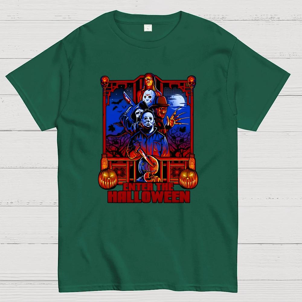 Enter the Halloween Cotton Summer Casual Cool Loose T-Shirt