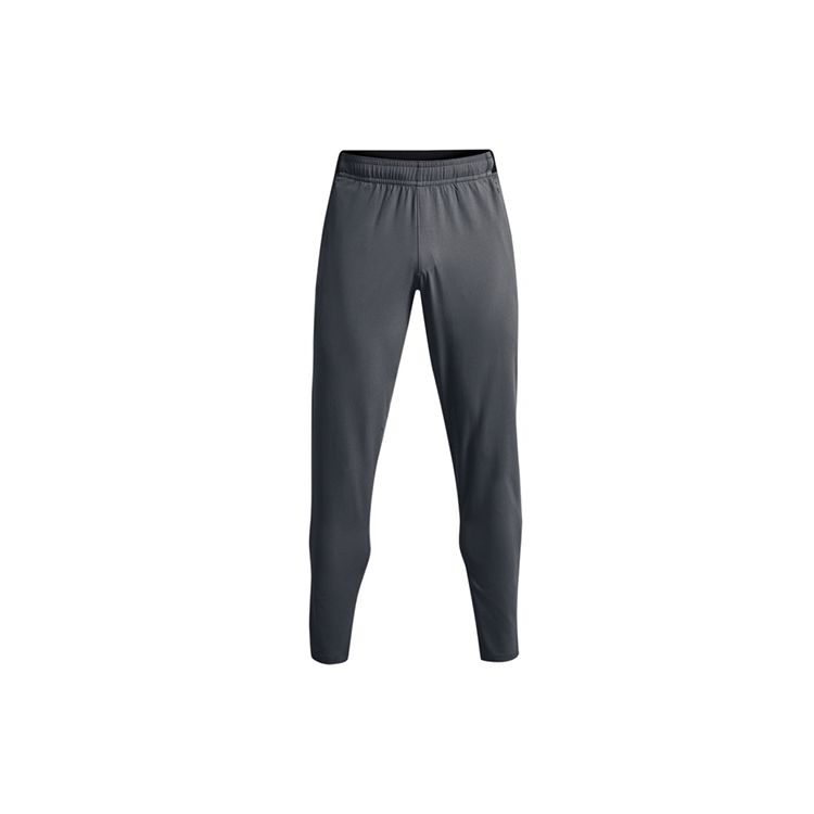 Under Armour Тканые тренировочные брюки для бега мужские серые 1366214-012