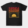 Men Black Print T-shirt Super Large TShirt Kamala-harris No-Cut Transfer Paper Print Cotton Tshirt