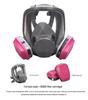 6800 Protective Gas Mask for Paint, Dust, Chemical, Pesticide, Decoration, and Grinding Safety