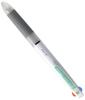 Zebra Ballpoint Slurry 4-Color Pen, 4C, 0.5mm, White, B4AS11-W