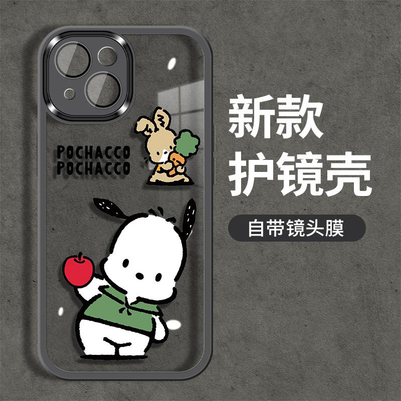 Подходит для чехла на мобильный телефон Apple 11/11Pro iphone11promax прозрачный 11pro пара мультяшный пес Пача