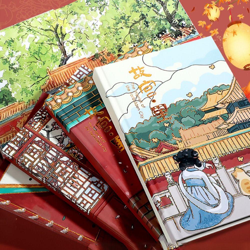 Full Color Page Panda Art Notepad Cartoon Journal Notebook Panda Diary Notebook For Student